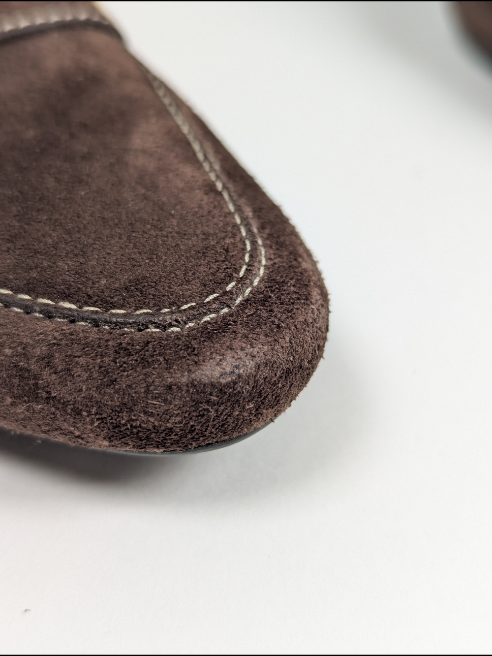 Cole Haan Chocolate Brown Suede 3" Heels Pump Office Fall Winter Women's Size 9 - Picture 14 of 16